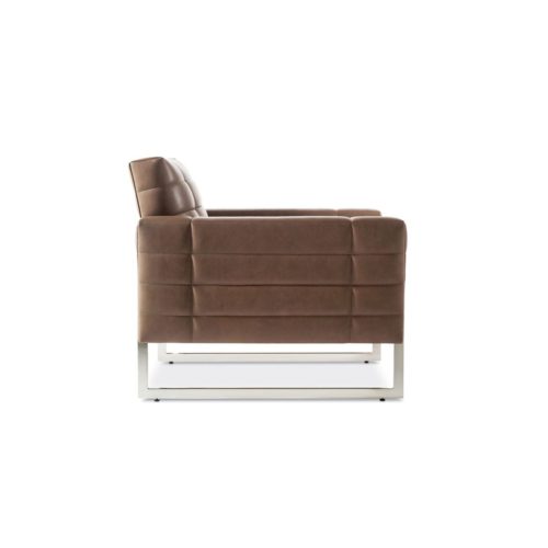 Adil Lounge Chair - metal leg
