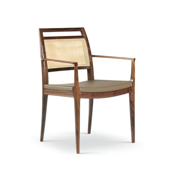 troscan alana arm chair, upholstered chair, dining chair