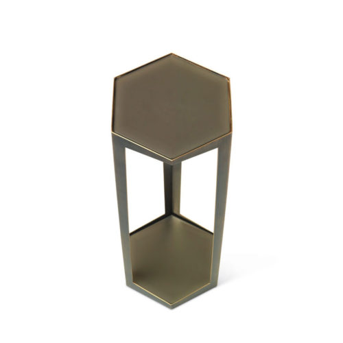 troscan gemma hexagonal drink table