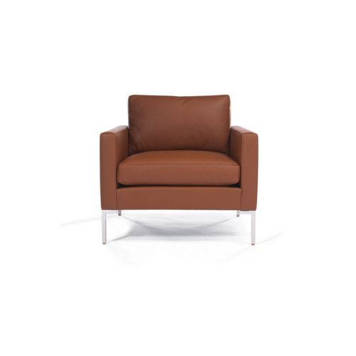 Madison Lounge Chair - metal leg
