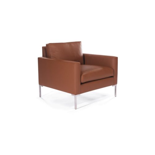 Madison Lounge Chair - metal leg